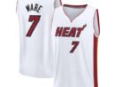Kel'el Ware Miami Heat  Youth Fast Break Replica Player Jersey - Association - White Edition