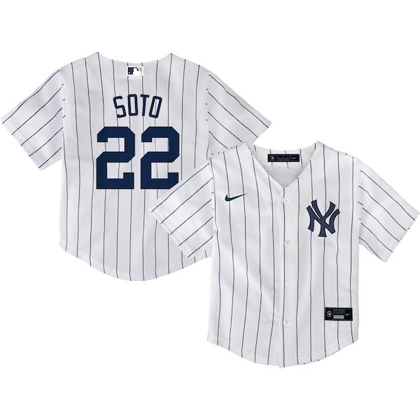 Juan Soto New York Yankees Nike Toddler Home Replica Player Jersey – White
