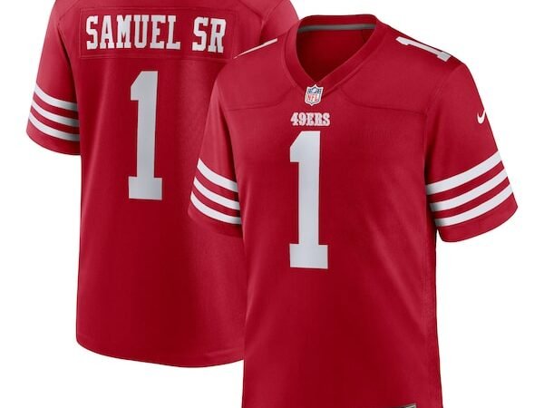 Deebo Samuel Sr San Francisco 49ers Nike Game Player Jersey - Scarlet