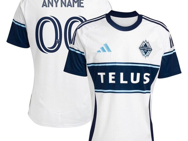 Vancouver Whitecaps FC adidas 2025 The Peak Replica Custom Jersey - White