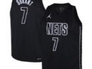 Kevin Durant Brooklyn Nets Jordan Brand Youth Swingman Jersey - Statement Edition - Black