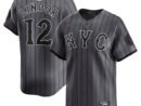 Francisco Lindor New York Mets Nike City Connect Limited Jersey - Gray
