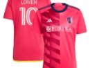 Eduard Löwen St. Louis City SC adidas 2024 CITY Kit Replica Jersey - Red
