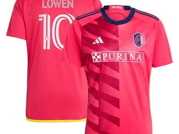 Eduard Löwen St. Louis City SC adidas 2024 CITY Kit Replica Jersey - Red