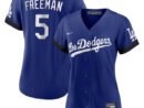 Freddie Freeman Los Angeles Dodgers Nike Women's City Connect Replica Player Jersey - Royal