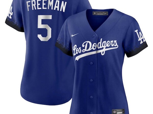 Freddie Freeman Los Angeles Dodgers Nike Women's City Connect Replica Player Jersey - Royal