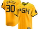 Paul Skenes Pittsburgh Pirates Nike City Connect Limited Player Jersey - Gold