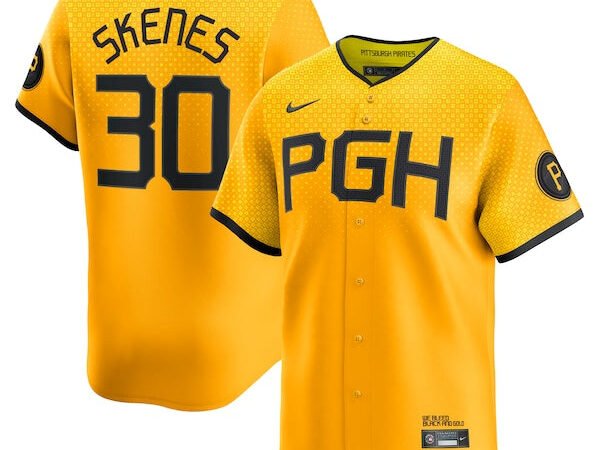 Paul Skenes Pittsburgh Pirates Nike City Connect Limited Player Jersey - Gold