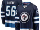 Kale Clague Winnipeg Jets  Home Breakaway Jersey - Navy