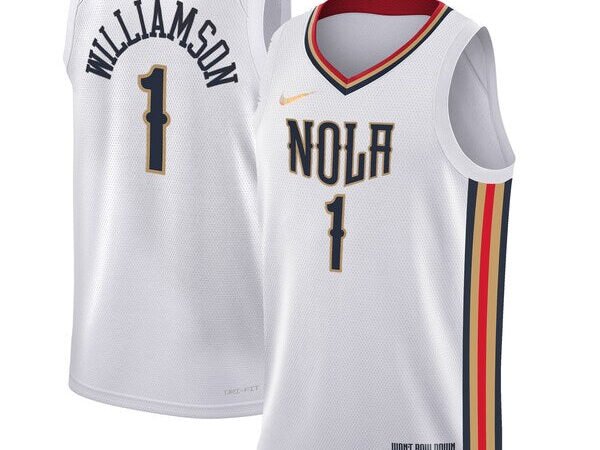 Zion Williamson New Orleans Pelicans Nike Youth Swingman Jersey - City Edition - White