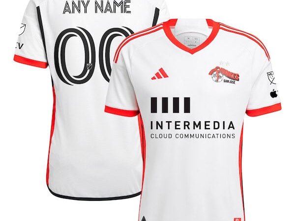 San Jose Earthquakes adidas 2024 The 50 Kit Authentic Custom Jersey - White