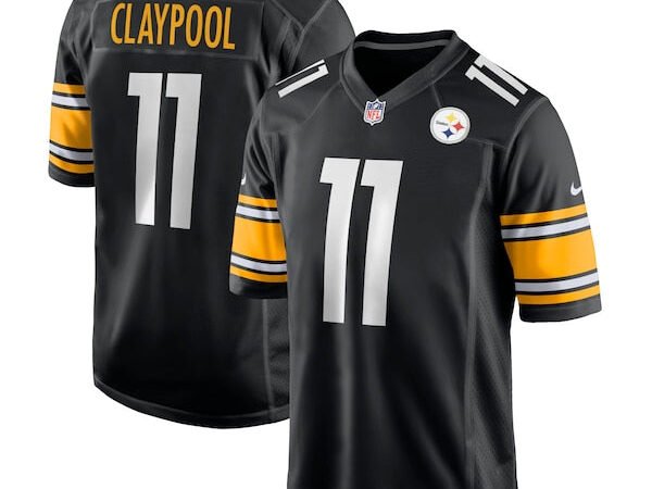 Chase Claypool Pittsburgh Steelers Nike Game Team Jersey - Black