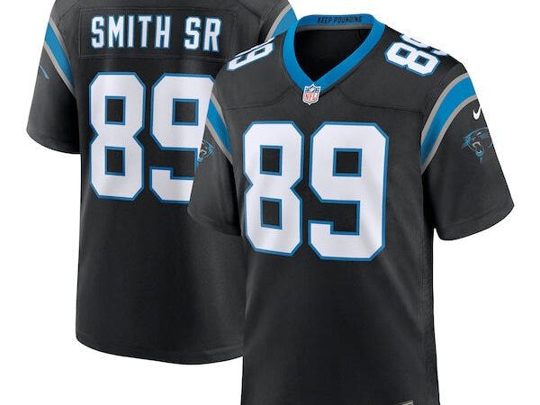 Steve Smith Sr. Carolina Panthers Nike Retired Player Game Jersey - Black