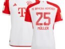 Thomas Müller Bayern Munich adidas 2023/24 Home Authentic Jersey - White/Black