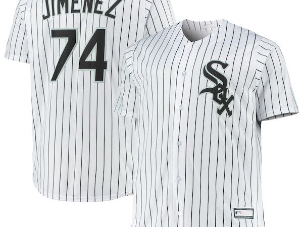 Eloy Jimenez Chicago White Sox Big & Tall Replica Player Jersey - White
