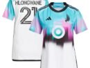 Bongokuhle Hlongwane Minnesota United FC adidas Women's 2024 The Northern Lights Kit Replica Jersey - White