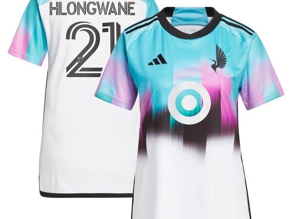 Bongokuhle Hlongwane Minnesota United FC adidas Women's 2024 The Northern Lights Kit Replica Jersey - White