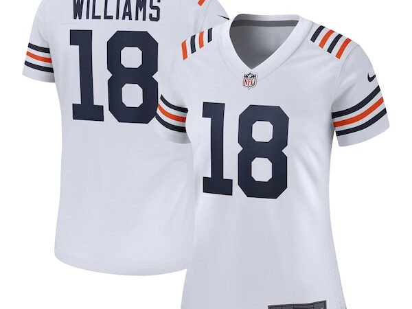 Caleb Williams Chicago Bears Nike Women's 2024 NFL Draft 2nd Alternate Game Player Jersey - White