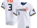 Jeremy Peña Houston Astros Nike 2025 City Connect Limited Player Jersey - White