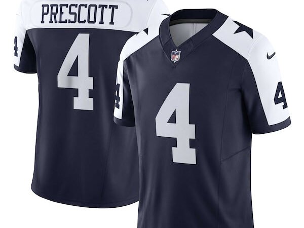 Dak Prescott Dallas Cowboys Nike Vapor F.U.S.E. Limited Jersey - Navy/White