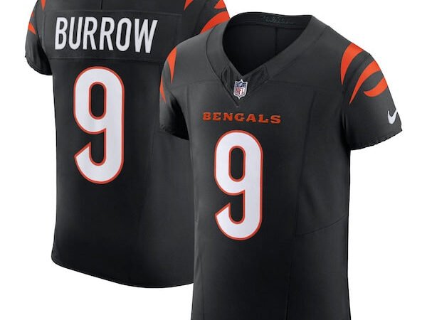 Joe Burrow Cincinnati Bengals Nike Vapor F.U.S.E. Elite Jersey - Black