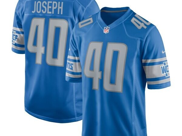 Brandon Joseph Detroit Lions Nike Team Game Jersey -  Blue