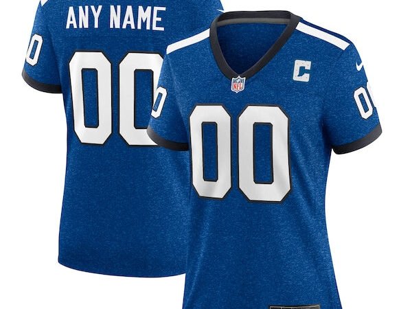 Indianapolis Colts Nike Women's Indiana Nights Alternate Custom Game Jersey - Royal