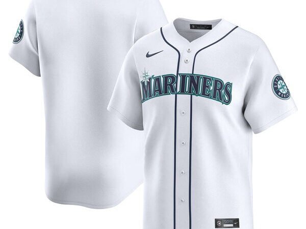 Seattle Mariners Nike Home Limited Jersey - White
