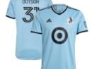 Hassani Dotson Minnesota United FC adidas 2021 The River Kit Authentic Jersey - Light Blue