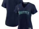 Seattle Mariners Nike Women's Alternate Replica Team Jersey - Navy