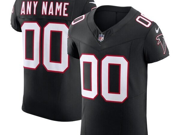 Atlanta Falcons Nike  Vapor F.U.S.E. Elite Custom Jersey - Black
