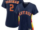 Houston Astros Nike Women's Alternate Replica Player Jersey - Navy