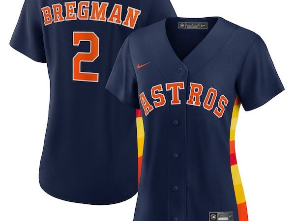 Houston Astros Nike Women's Alternate Replica Player Jersey - Navy