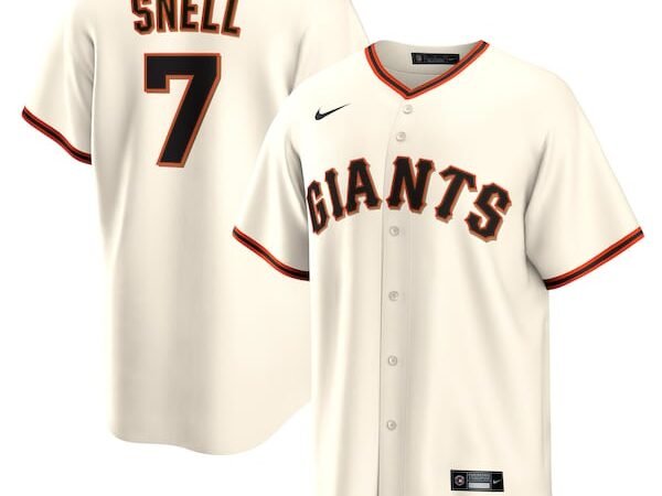 Blake Snell San Francisco Giants Nike Home Replica Jersey - Cream