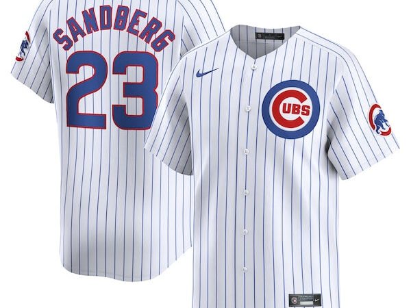 Ryne Sandberg Chicago Cubs Nike Home Limited Player Jersey - White