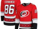 Teuvo Teravainen Carolina Hurricanes adidas  Primegreen Authentic Player Jersey - Red