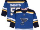 Jordan Binnington St. Louis Blues Preschool Home Replica Player Jersey - Blue