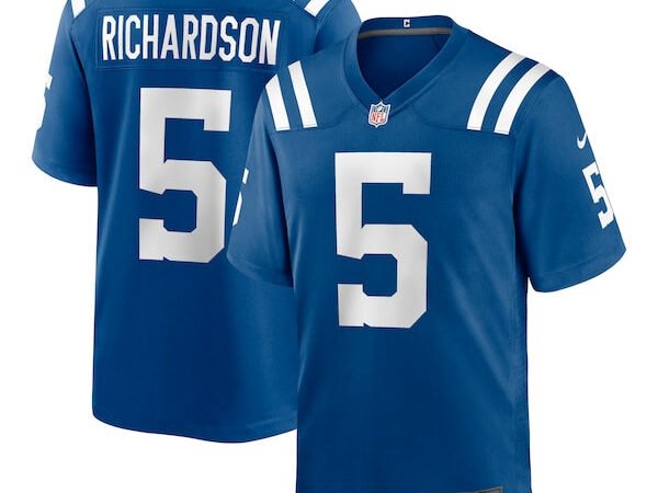Anthony Richardson Indianapolis Colts Nike 2023 NFL Draft First Round Pick Game Jersey - Royal/Blue/White