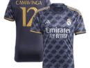 Eduardo Camavinga Los Merengues adidas 2023/24 Away Replica Player Jersey - Navy/White