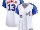 Ronald Acuña Jr. Atlanta Braves Nike Women's City Connect Limited Player Jersey - White