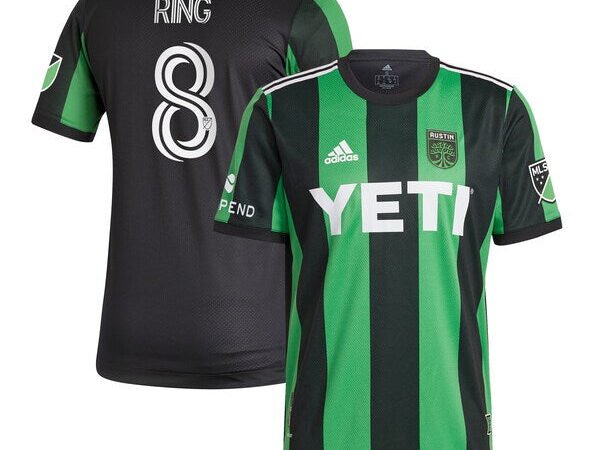 Alexander Ring Austin FC adidas 2021 Primary Authentic Jersey - Black