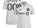 CF Montréal adidas Women's 2021 Secondary Custom Replica Jersey - Gray