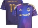 Gabriel Pec LA Galaxy adidas Youth 2025 RIZON Replica Player Jersey - Navy