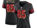 George Kittle San Francisco 49ers Nike Women's 2025 Rivalries Collection Game Jersey - Black