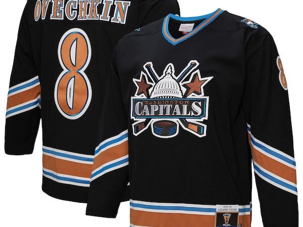 Alexander Ovechkin Washington Capitals 2005/06 Power Play Jersey - Black