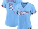 Corey Seager Texas Rangers Nike Women's Alternate Replica Player Jersey - Light Blue