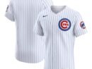 Chicago Cubs Nike Home Elite Jersey - White