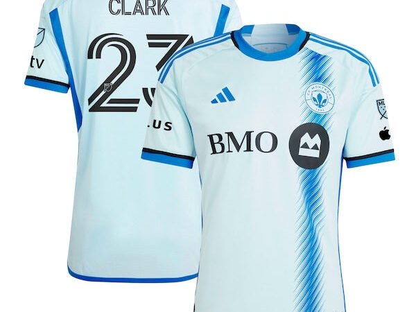 Caden Clark CF Montreal adidas 2024 Montréal Original Authentic Player Jersey - Light Blue