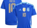 Lionel Messi Argentina National Team adidas Youth 2024 Away Replica Player Jersey - Blue/White