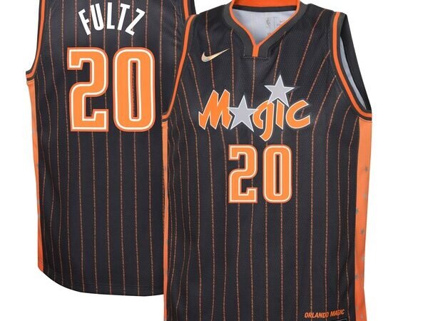 Markelle Fultz Orlando Magic Nike Youth Swingman Jersey - City Edition - Anthracite